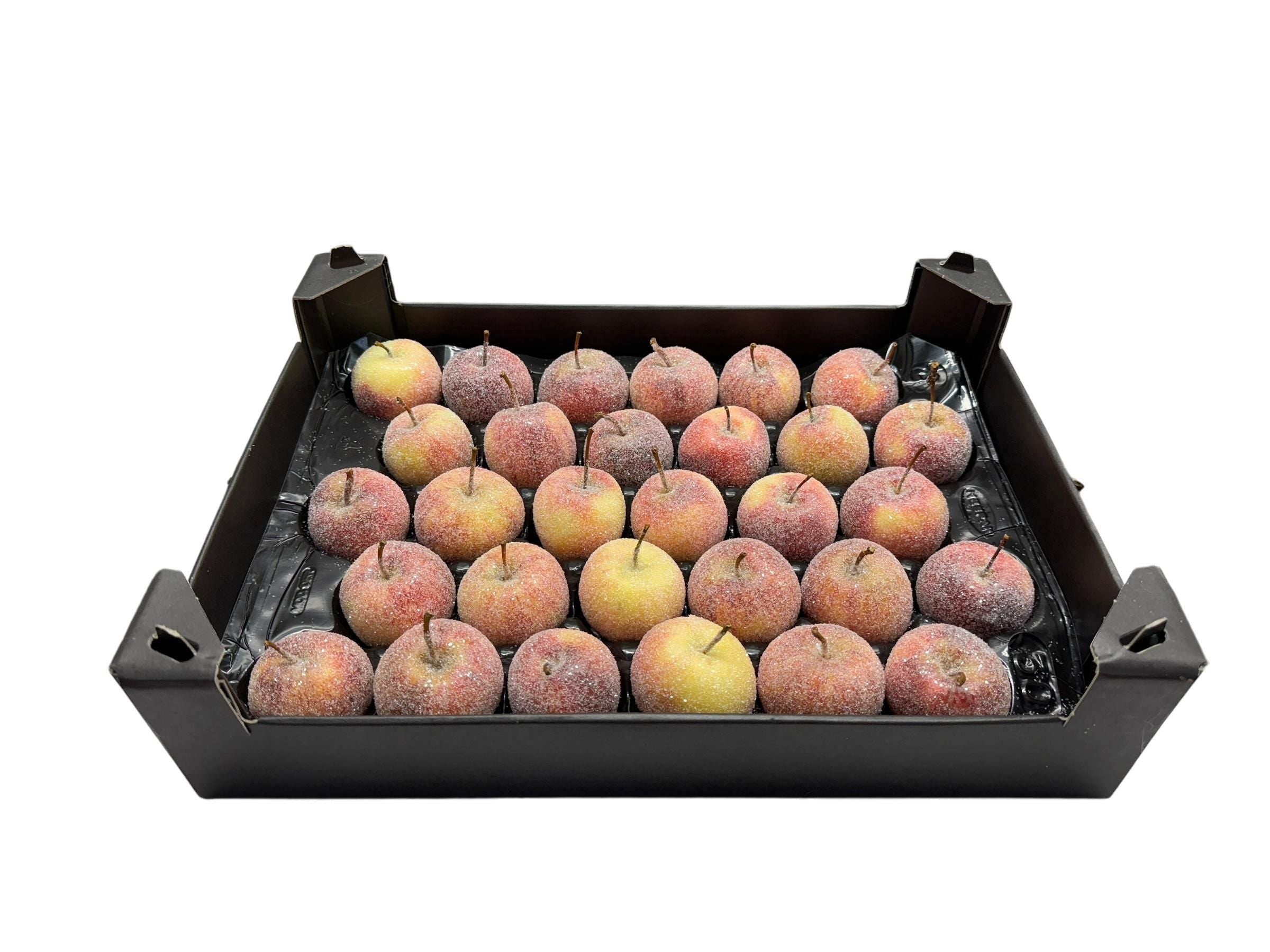 Glitter Appel Naturel in tray