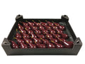 Wax Peer Bordeaux in tray